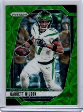 Panini Prizm Garrett Wilson Green Scope Color Match Prizm /75 SSP