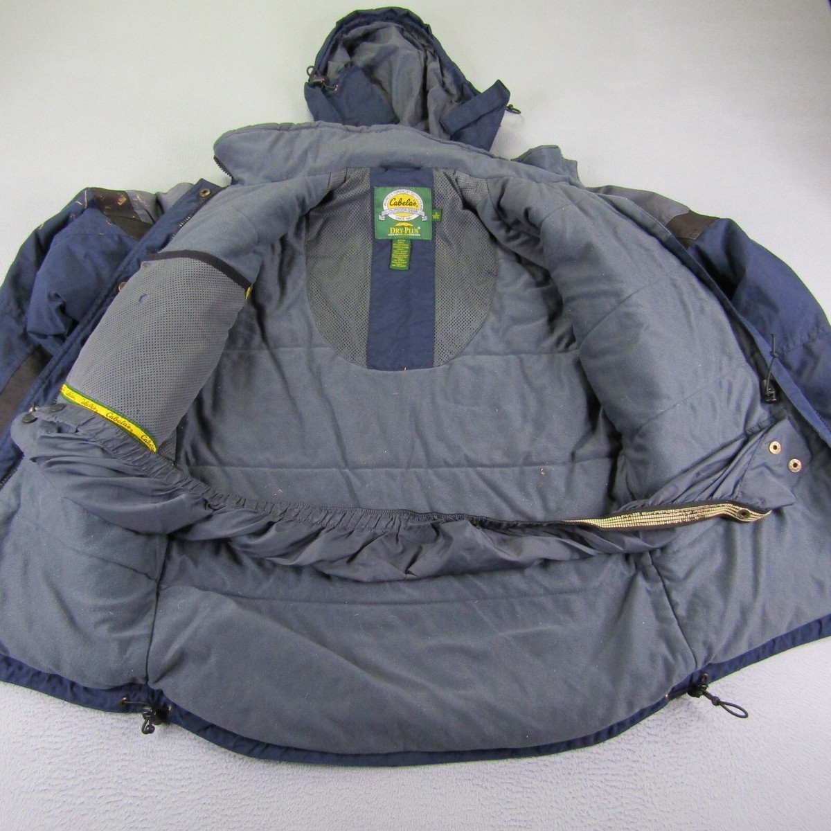 Cabela's Dry-Plus XL 青/グレー Cabela's Dry-Plus XL 青/グレー Cabelas Jacket Mens Small