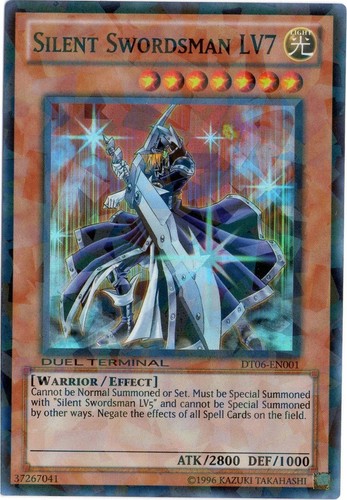 yugioh master duel silent swordsman deck YuGiOh Duelist League Silent Swordsman LV7 DL17-EN003 BLUE/GREEN/PURPLE/RED  Set