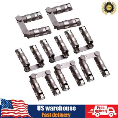 Retro-Fit Roller Lifters Link Bar Small Block for Chevy SBC 350 265 - 400 V8