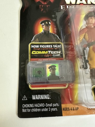 Naboo Royal Security - 1999 Action Figure Hasbro Star Wars: Commtech Chip Sealed - Picture 2 of 5
