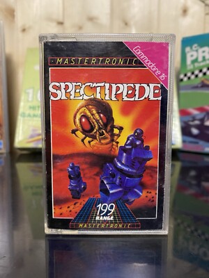 SPECTIPEDE Commodore C16 Spiel getestet 1985 Mastertronic 