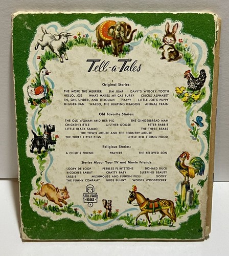 The Town Mouse And The Country Mouse (1965) Tell-A-Tales Vintage Book - Picture 2 of 5
