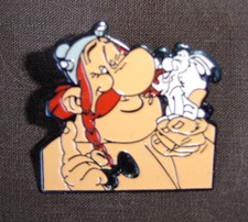 1 Pin's d'Obélix et Idéfix aux éditions Atlas - très bon état