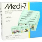 MEDI 7 Medikamentendos.f.7 Tage türkis 1 St