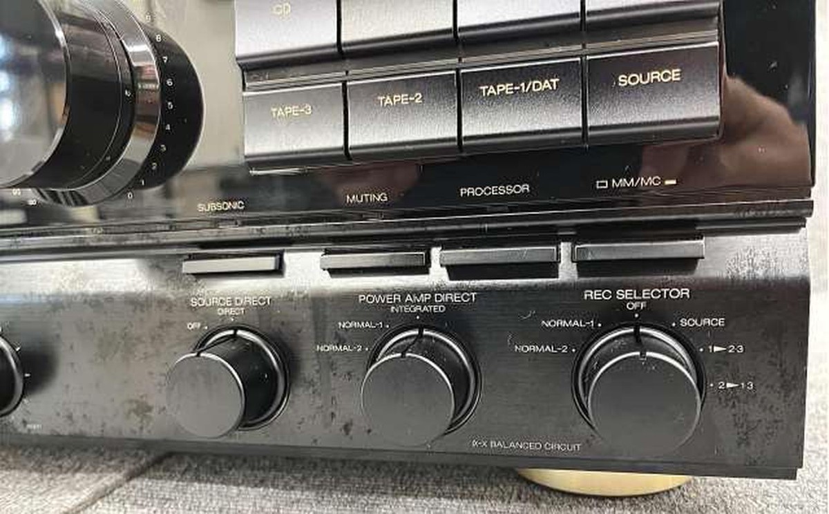 Sansui AU-α607L Extra Integrated Amplifier Black Used | eBay