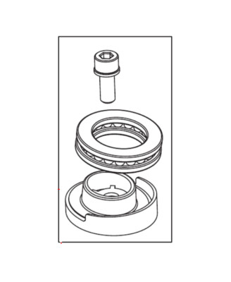 Nilfisk Wobble Disc Kit Taumelscheibe Kugellager für Consumer Hochdruchreiniger