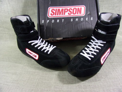 SIMPSON HIGH TOP DRIVING SHOES SIZE 11 