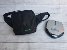 Vintage Sony D-E301 Discman ESP AVLS Mega Bass Portable CD Player and case  