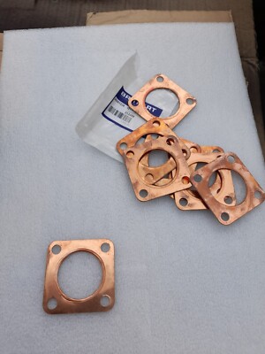 213358 LAND ROVER SERIES 2 / 2A & 3 COPPER EXHAUST MANIFOLD GASKET 4 HOLE ...