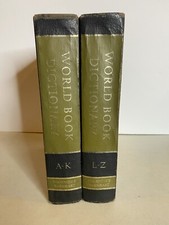 World Book Dictionary A-K & L-Z / Thorndike B...