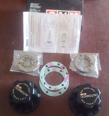 NEW AVM 913 FREE WHEEL HUBS 26 SPLINES 6 BOLTS TOYOTA HILUX SR5 ALL LN RN 110