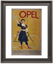 Bicycle Opel - Picture Frame 8x10 inches - Poster - Print - Poster - Print