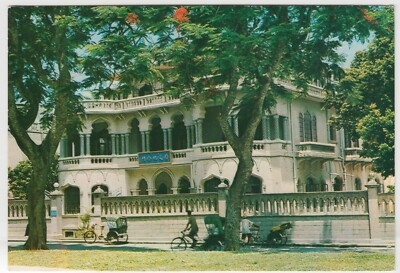 China; Residenz von Dr. Sun Yat Sen PPC von Chi Woon Kong, unbespielt, um 1970