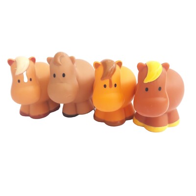 ELC Happy Horses Figuren Konvolut x4 Bauernhoftiere Set Frühförderzentrum ELC To