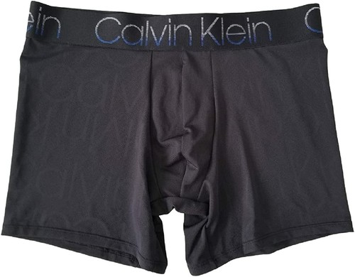 Calvin Klein Men's CK Chill Logo Microfiber Boxer Brief Underwear