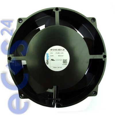ebm Papst Hochleistungs- Lüfter W1G180-AB31-28, 24V DC 900m³/h