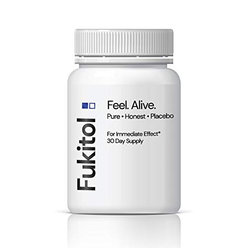 Fukitol Placebo Pills 30ct Funny Stress Relief Sugar Capsules | eBay