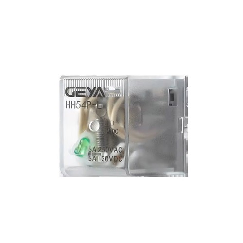 GEYA DC12/24V AC12/24V AC220V 8/14 Pins 4PDT Electromagnetic Relay & Socket Base - Picture 6 of 16