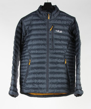 Piumino microlight Rab - Uomo. Beluga, S /70181/