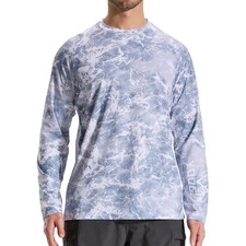 Fishing Long Sleeve Shirts Quick Dry Lightweight UPF50 Shirt for Men Outdoor...