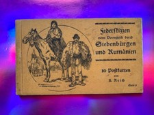 Aus Siebenb&uuml;rgen und Rum&auml;nien 10 Postkarten Kriegsmaler (MJDo)9
