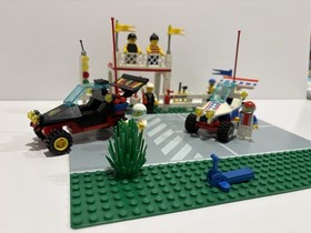 Lego 6551 Checkered Flag 500, Classic Town 1992, With Instructions