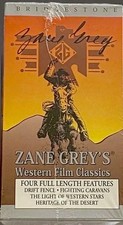 Zane Grey's Western Classics 4 Full Length Features On VHS SEALED! *Ships Free*
