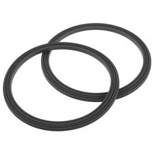  2pcs Silicone Seal Ring For Ice Cream Maker - Compatible With Ninja Creami