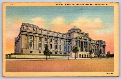 Brooklyn Museum Eastern Parkway Brooklyn New York Postcard PC022