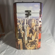 Picnic Time Heritage Wine Carrier NYC Scene Carries 2 Bottle