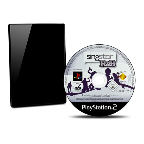 Jeu PS2 Singstar R&B Sans Microphones Sans OVP Sans Manuel BB