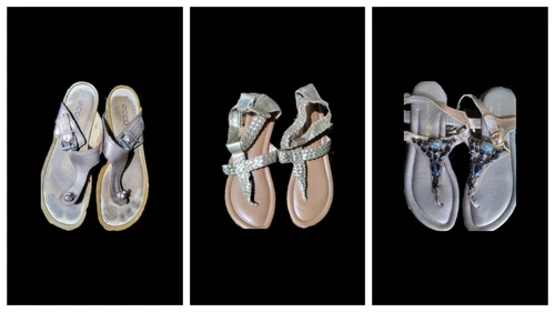 Sandali donna taglia 8 lotto di 3 scarpe Limelight Ecco Athena Alexander