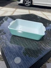 Vintage Pyrex 503 Refigerator Dish Aqua Fridgie NO Lid