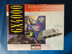 Amstrad GX4000 Console Neuve Bo&icirc;te Bundle Burnin Rubber 2 Manettes PAL 1990