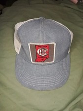 IH International Harvester Snap Back mesh Vintage Hat Indiana chapter number 7