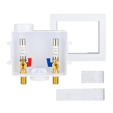Universal Washing Machine Outlet Box Center Drain 1/2 Inch Sweat MIP Connection