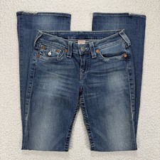True Religion Bootcut Jeans Women's 27 (28x33.5) Made In USA Y2K Boho Western