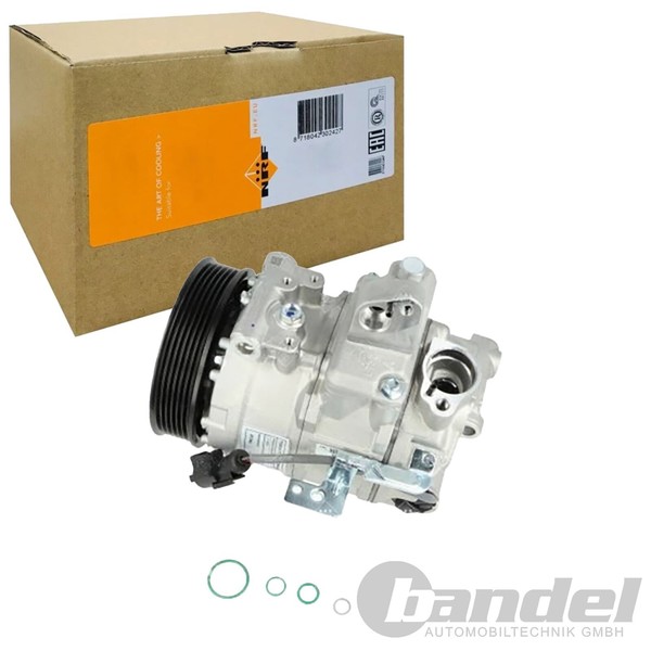 NRF Klimakompressor Kompressor Klimaanlage 7SEU17C Passend FüR Jaguar XF XJ XK-image