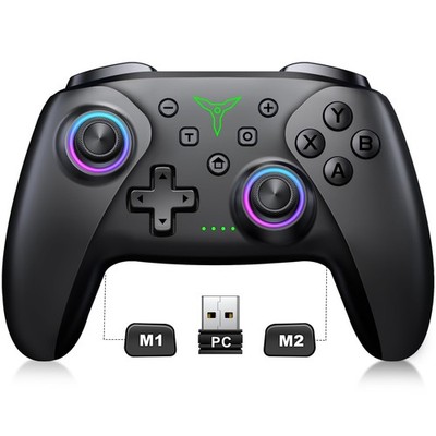 PC Controller, Wireless Bluetooth Controller, 1000mAh Battery, with Hall Effect