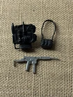 Vtg 1986 Hasbro GI Joe ARAH v1 Beach Head Accessories Backpack, Gun, Ammo Case