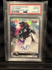 2020 Bowman’s Best Luis Robert Refractor Auto (RC) Chicago White Sox