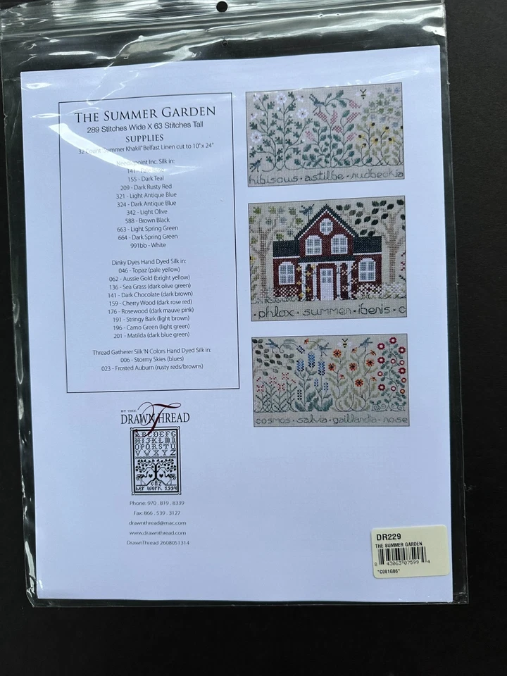 The Summer Garden - The Drawn Thread - Nuevos diseños de agujas gráficos Foto 3 de 4