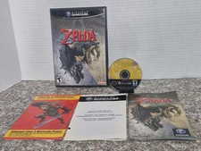 Zelda Twilight Princess Nintendo GameCube GCN CIB 3 Inserts Tested Mint Disc