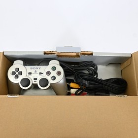 Sony PlayStation 2 PS2 Slim Silver Console SCPH-75000 Boxed Tested