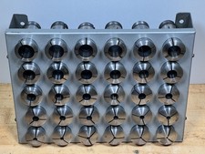 30 Pc Set of 5C Collets with Metal Rack - Range 1/8 to 1 - Complete