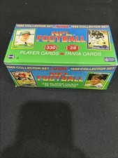 1989 Score Football Complete Factory SET Mint- Barry Sanders, Troy Aikman Rookie