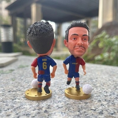 6.5cm XAVI HERNANDES Football Player Resin Soccer Figure Collection Toy NEW
