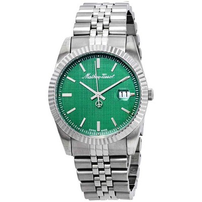Mathey-Tissot Mathey III Quartz Green Dial Men's Watch H810AV