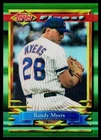 1994 Topps Finest Baseball Refractor Randy Myers #357 PSA 7.5